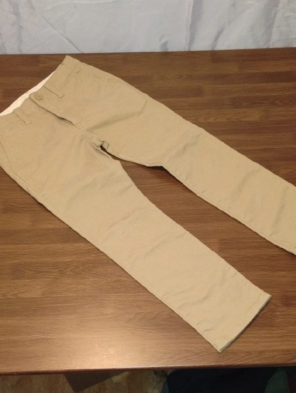 GapKids Boys Classic Khaki Uniform Chino Pants - Size 6